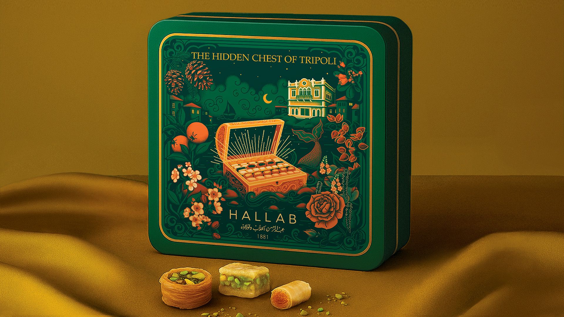 Baklava Box Design, Hallab 1881