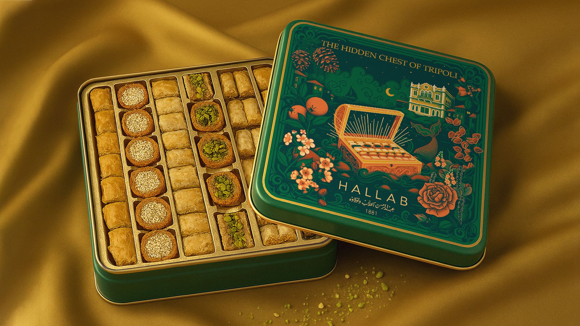 Baklava Box Design, Hallab 1881