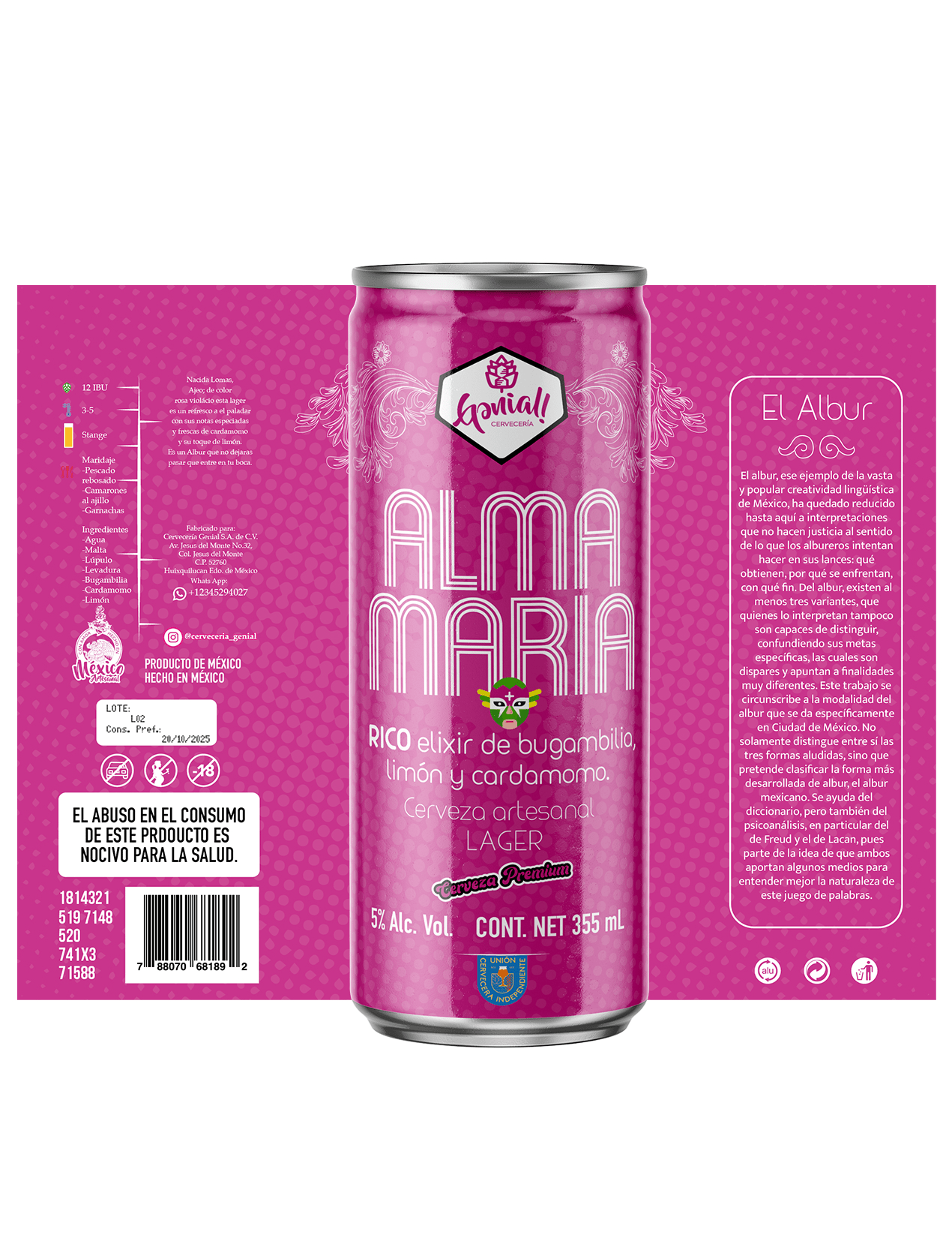Albur craft brew line