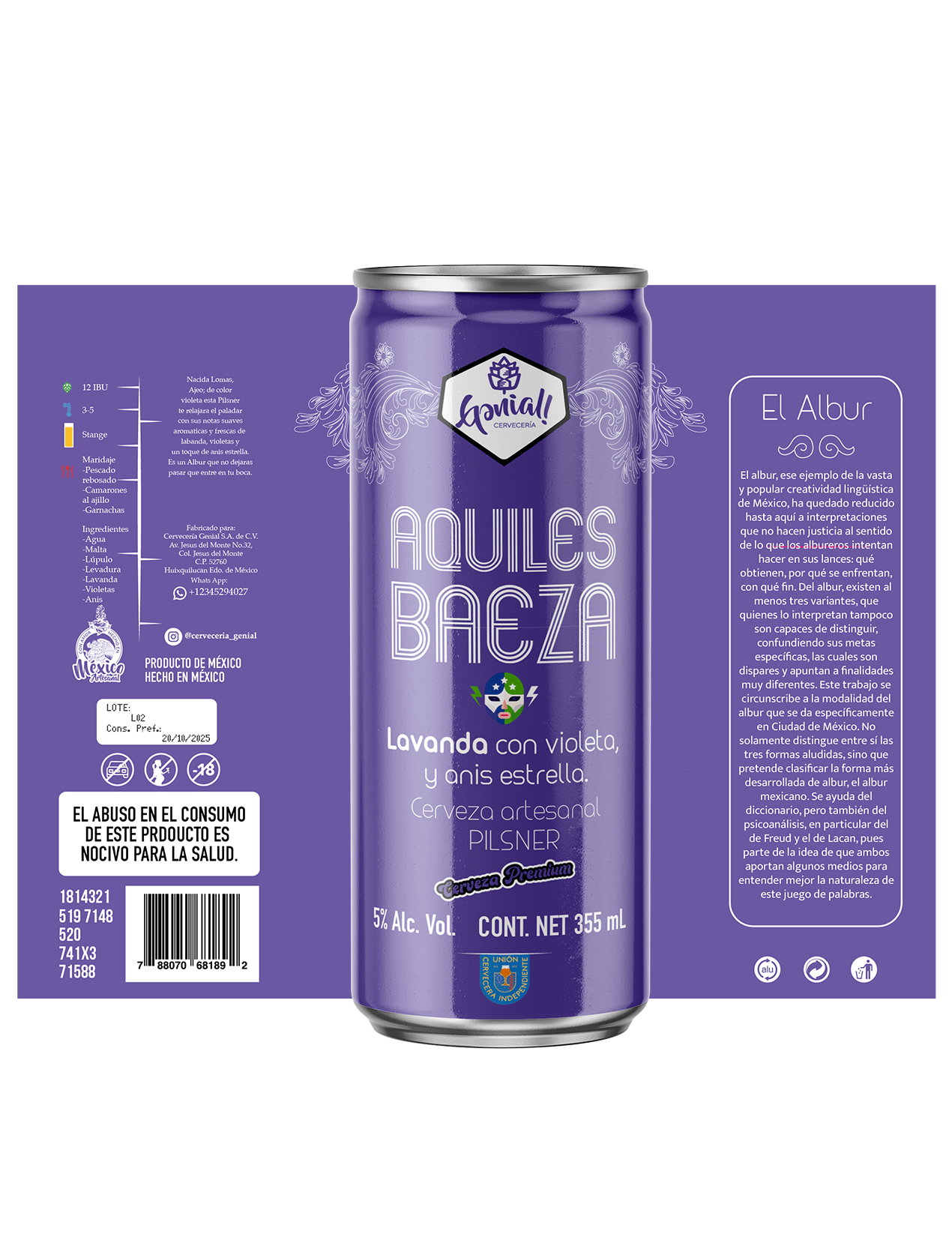 Albur craft brew line