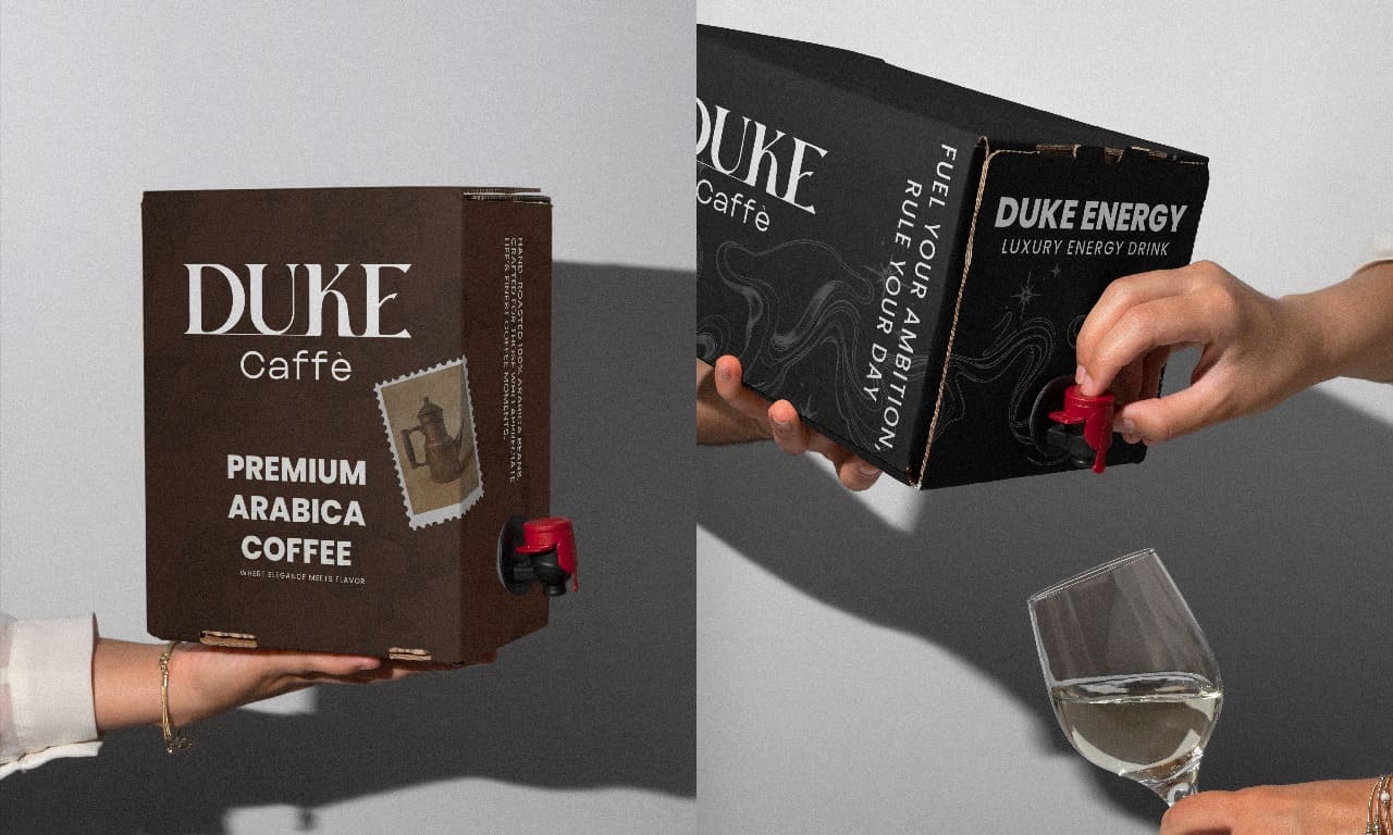 DUKE Caffè — Brand & Packaging