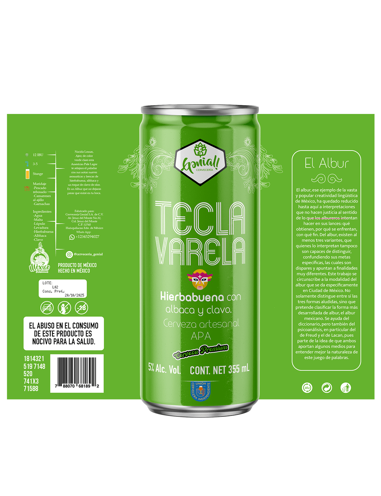 Albur craft brew line