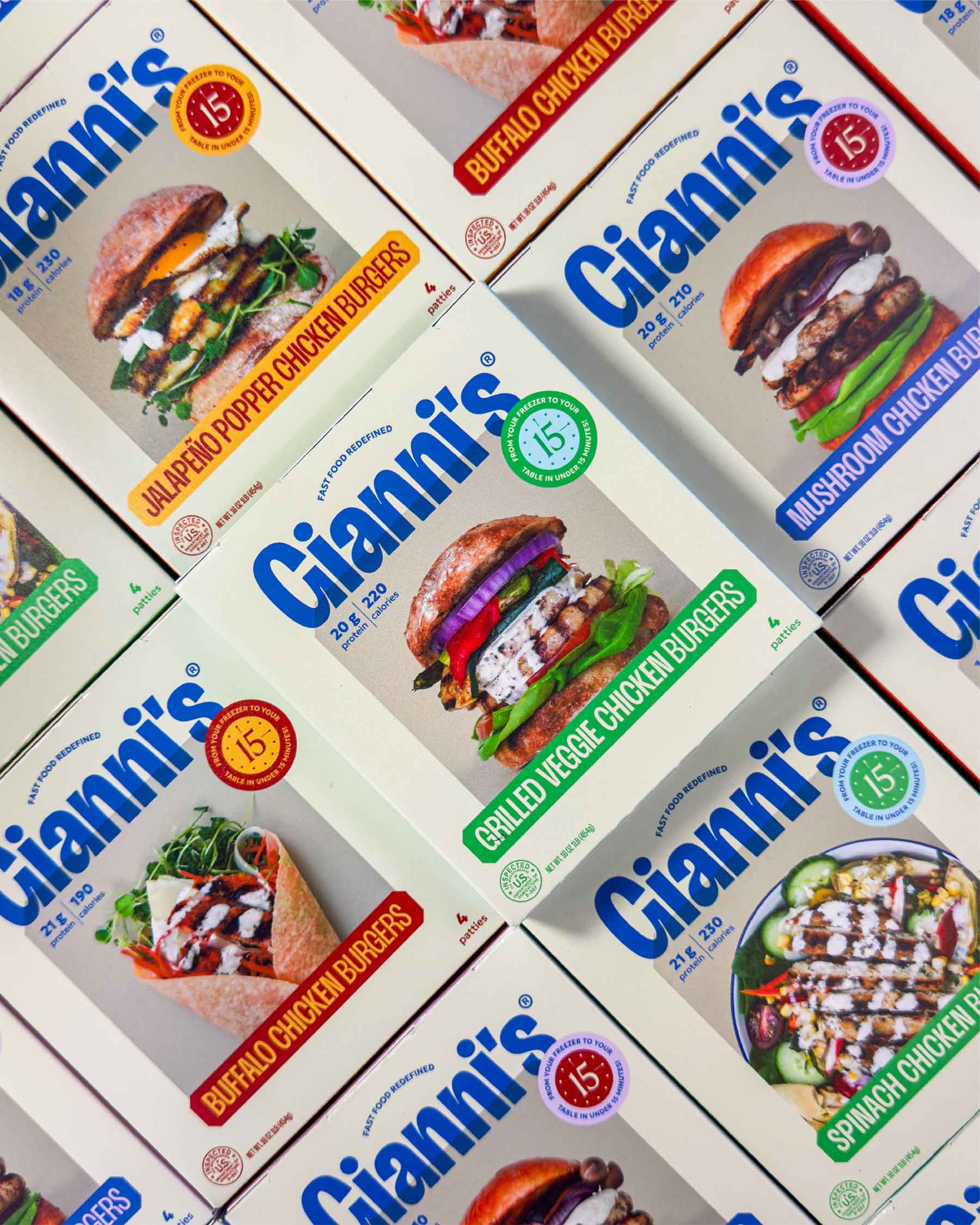 Gianni’s Packaging Design
