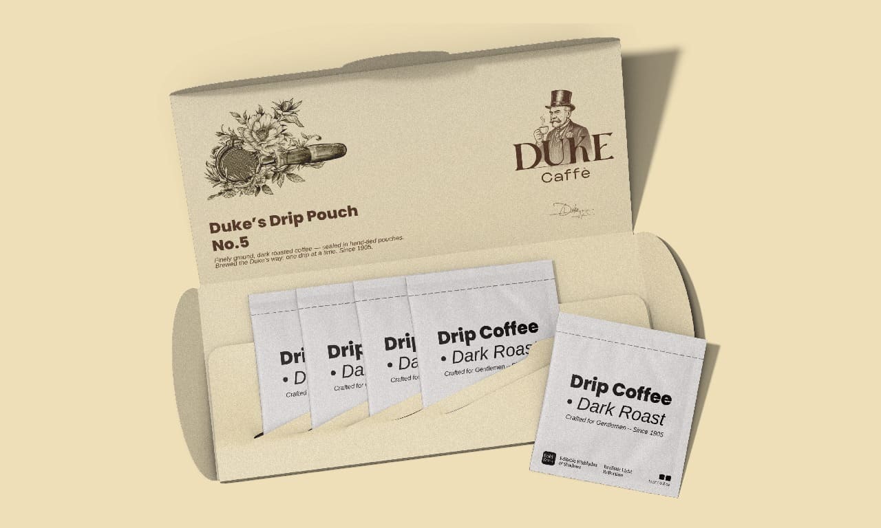 DUKE Caffè — Brand & Packaging