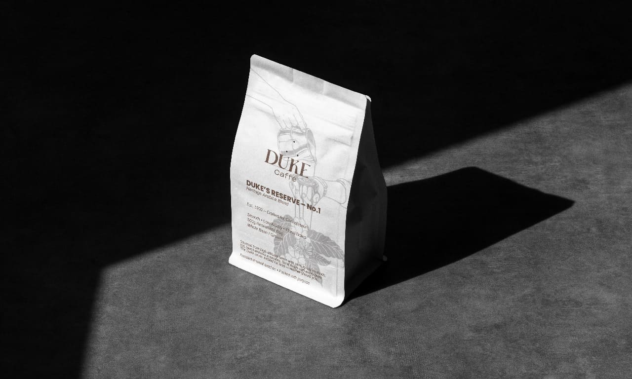 DUKE Caffè — Brand & Packaging