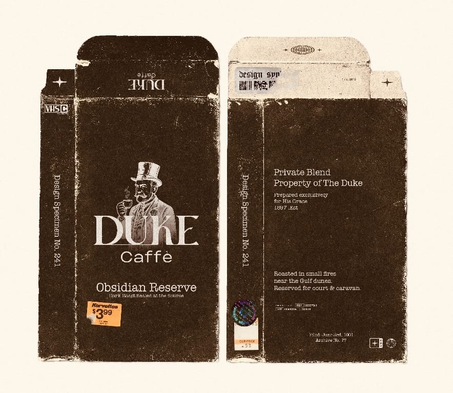 DUKE Caffè — Brand & Packaging
