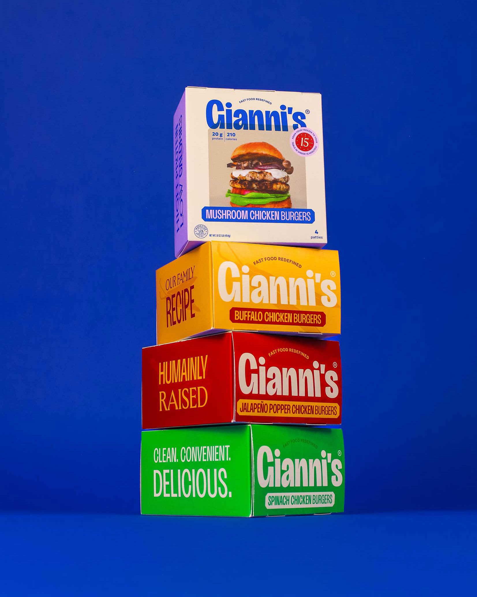 Gianni’s Packaging Design