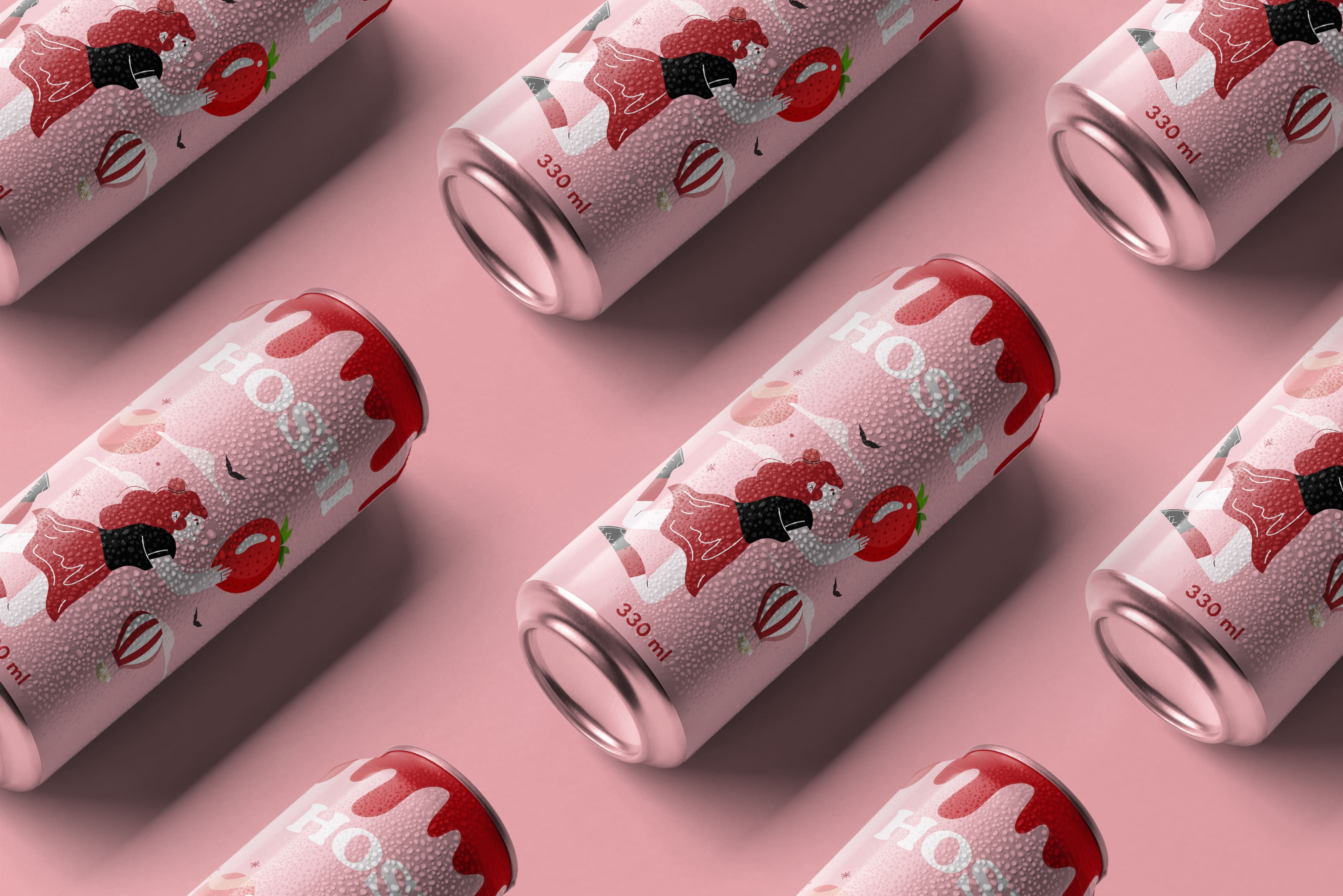 HOSHI – Fruit Juice Can Design