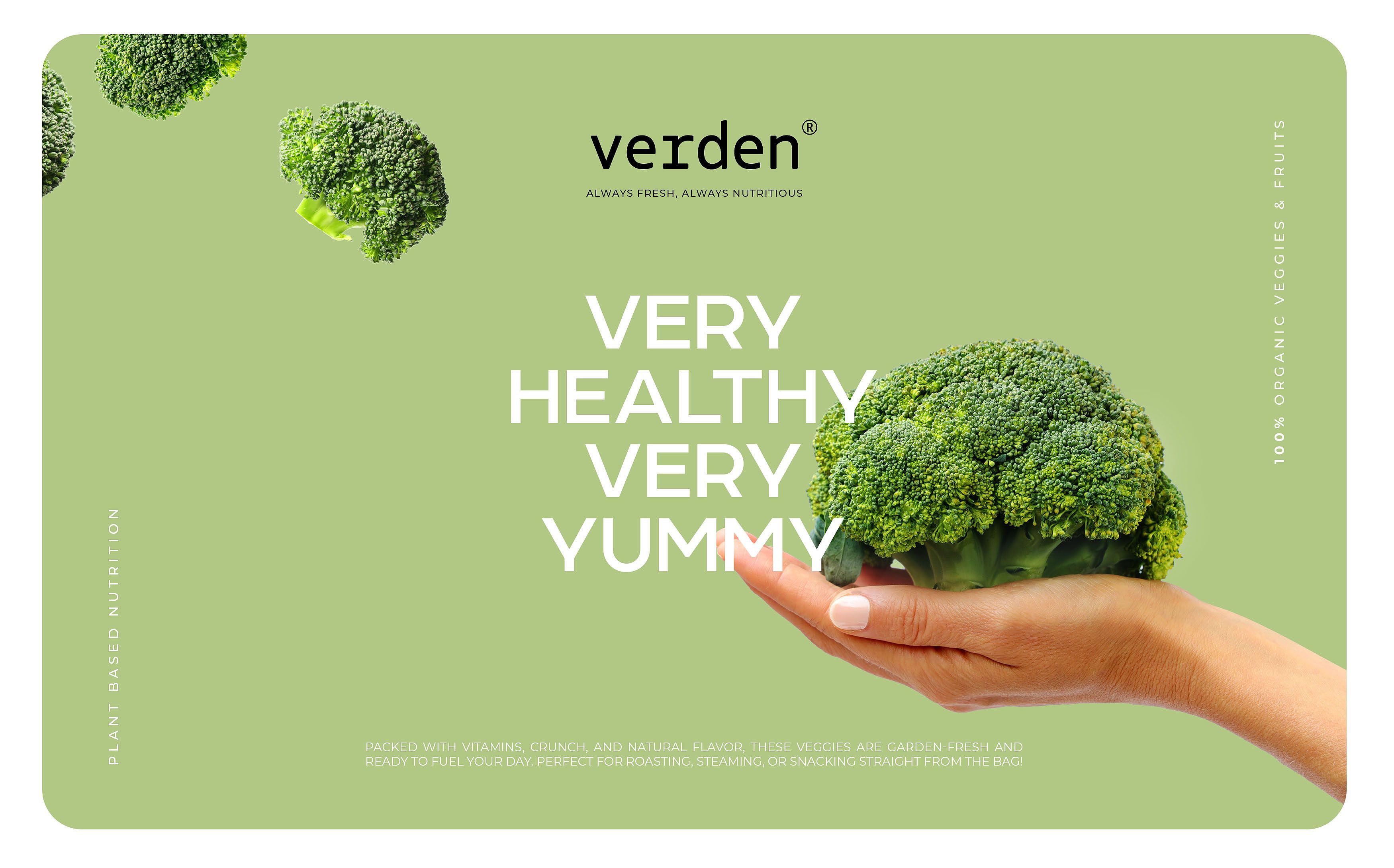 “VERDEN” packaging for veggies