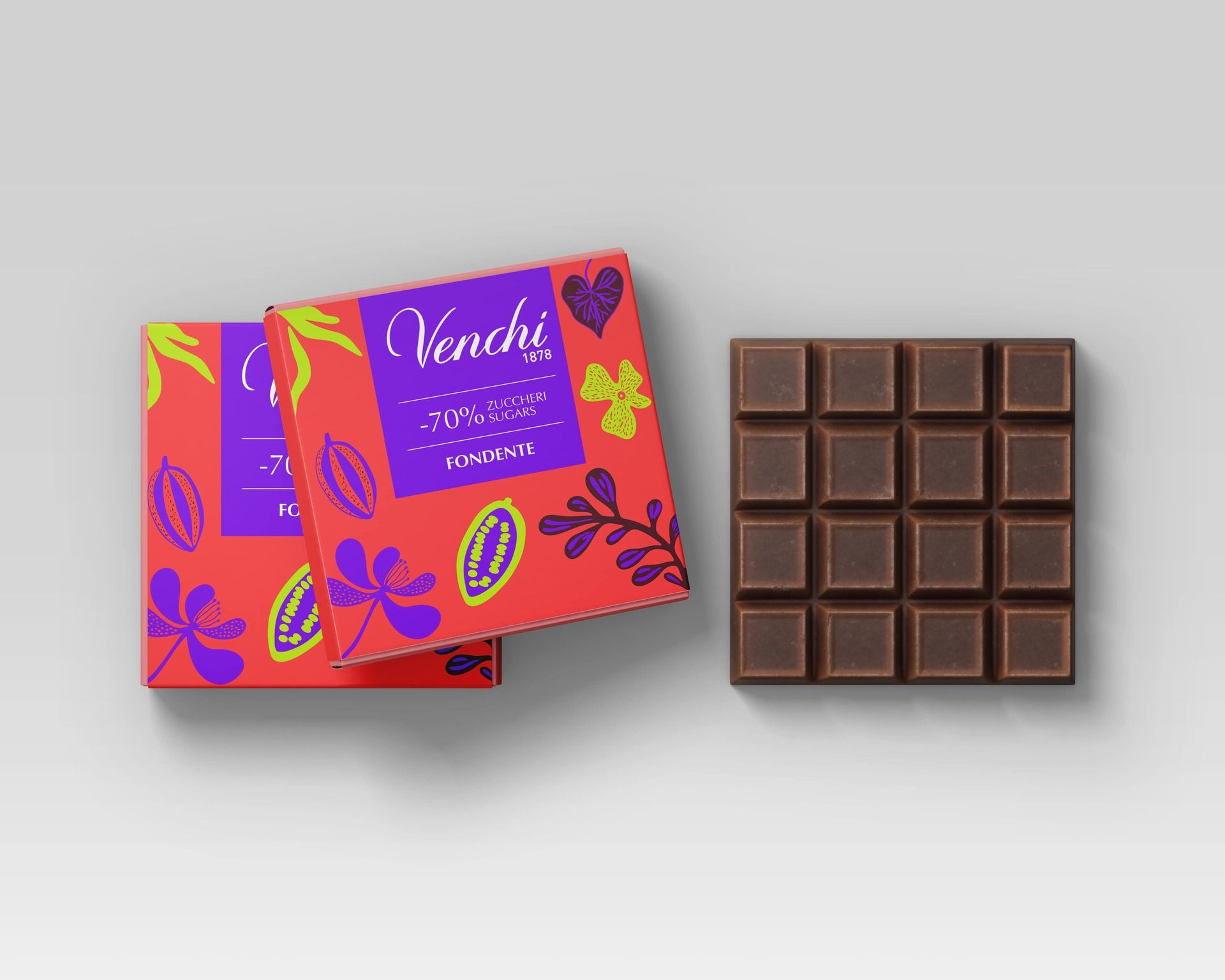 Venchi packaging restyling