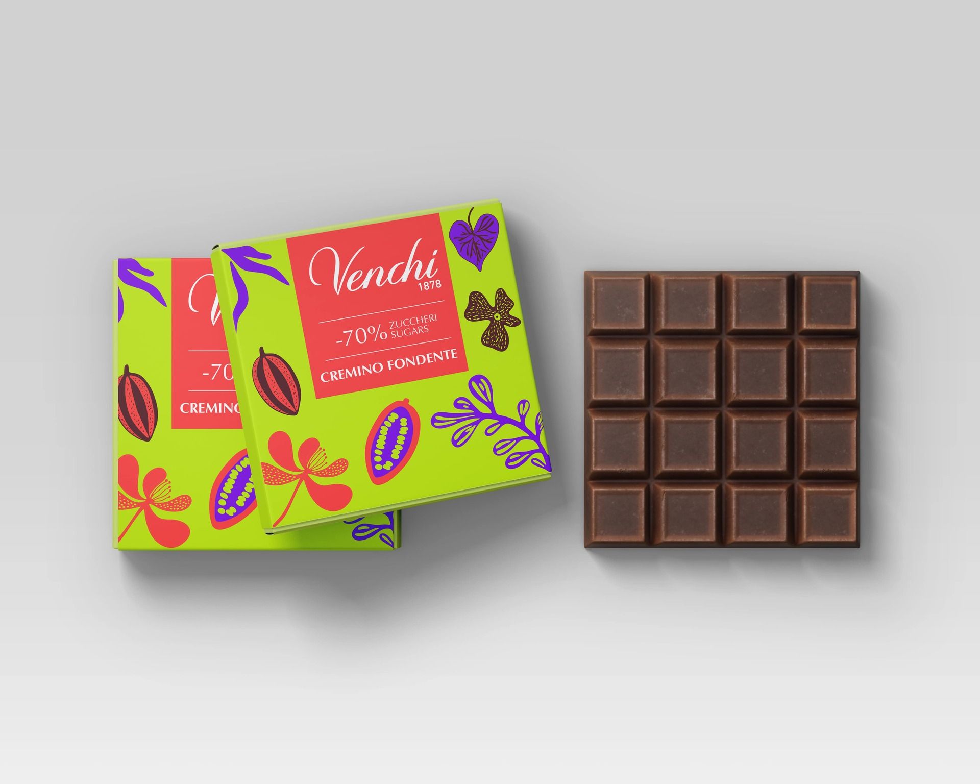 Venchi packaging restyling