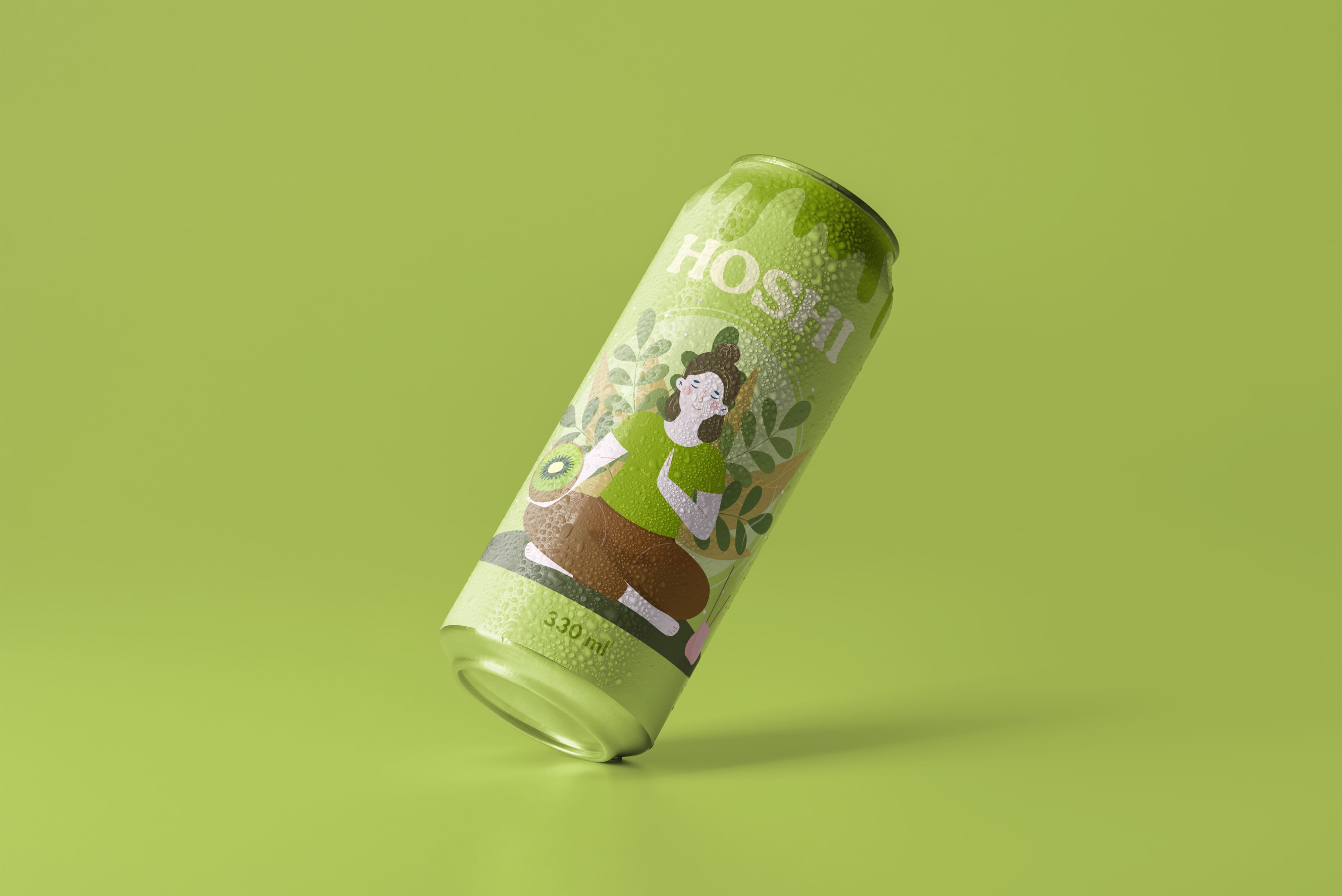 HOSHI – Fruit Juice Can Design