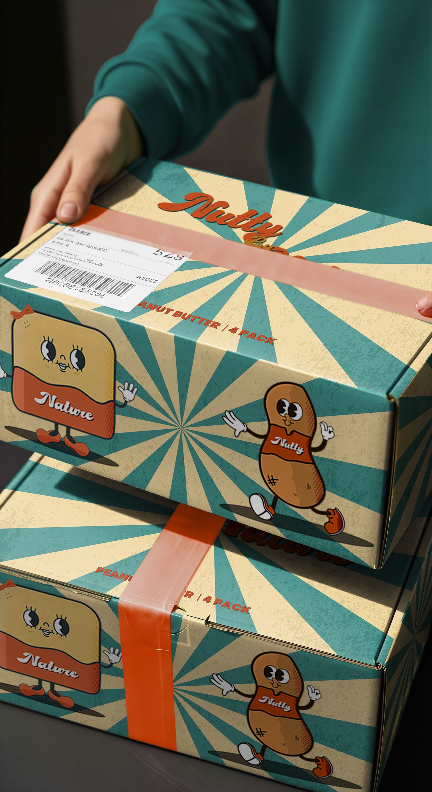 Nutty By Nature – Brand Identity