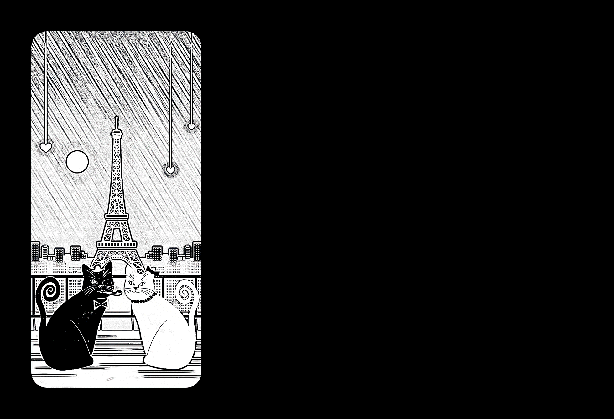 CHAT NOIR – Chocolate bar design
