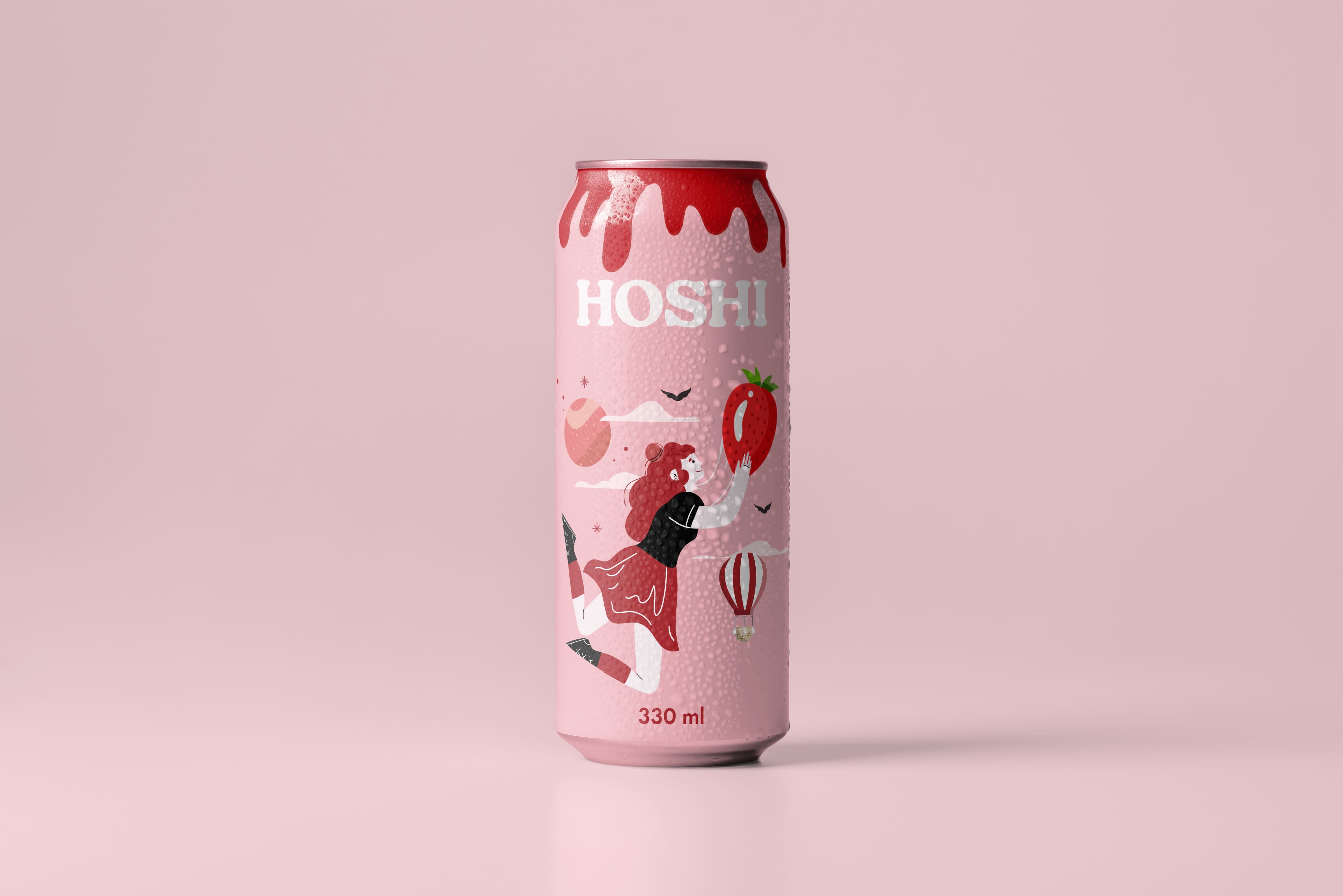 HOSHI – Fruit Juice Can Design