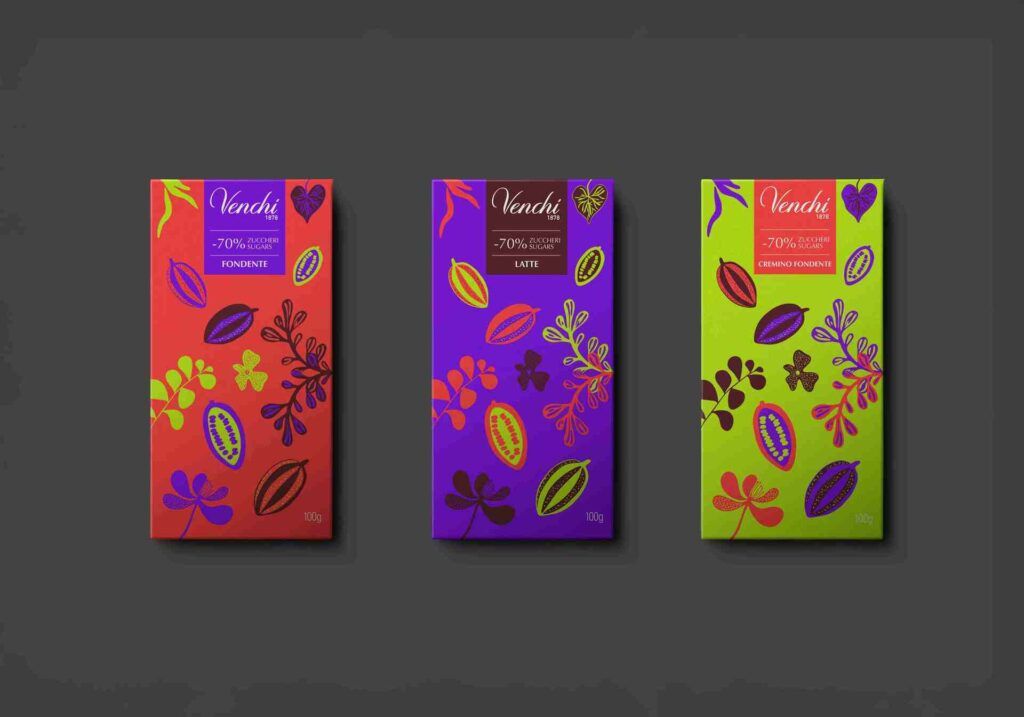 Venchi packaging restyling