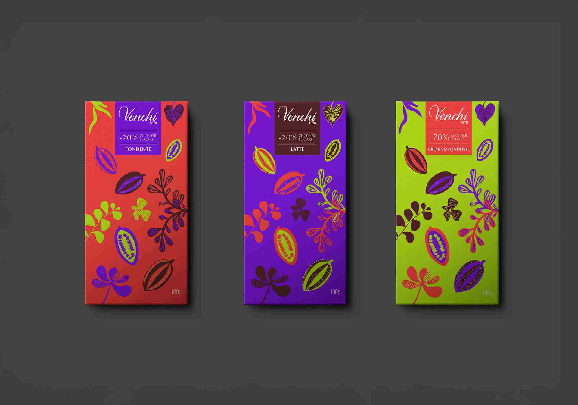 Venchi packaging restyling