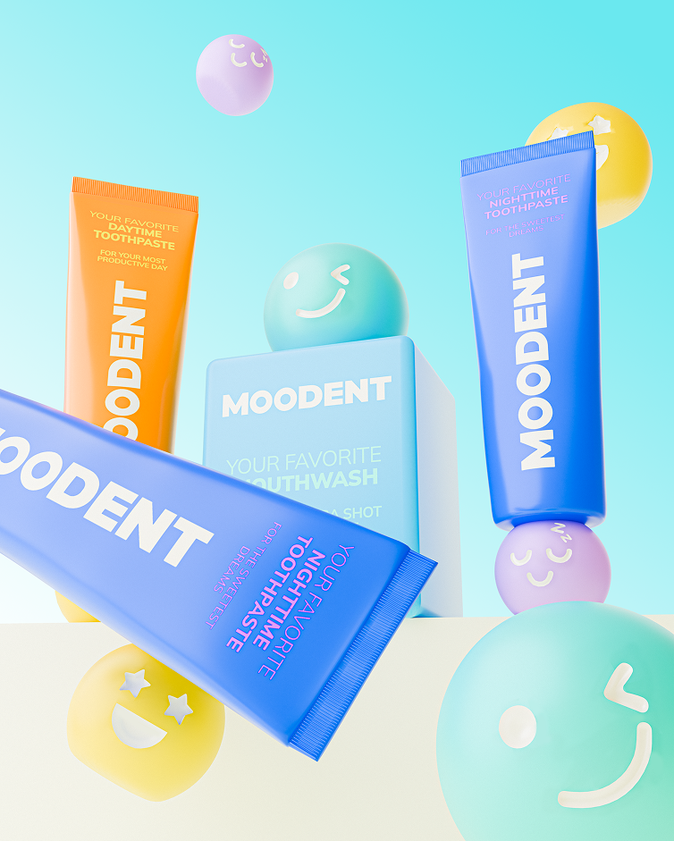 Packaging & branding for MOODENT