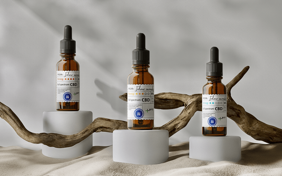 Packaging design for CBD oil