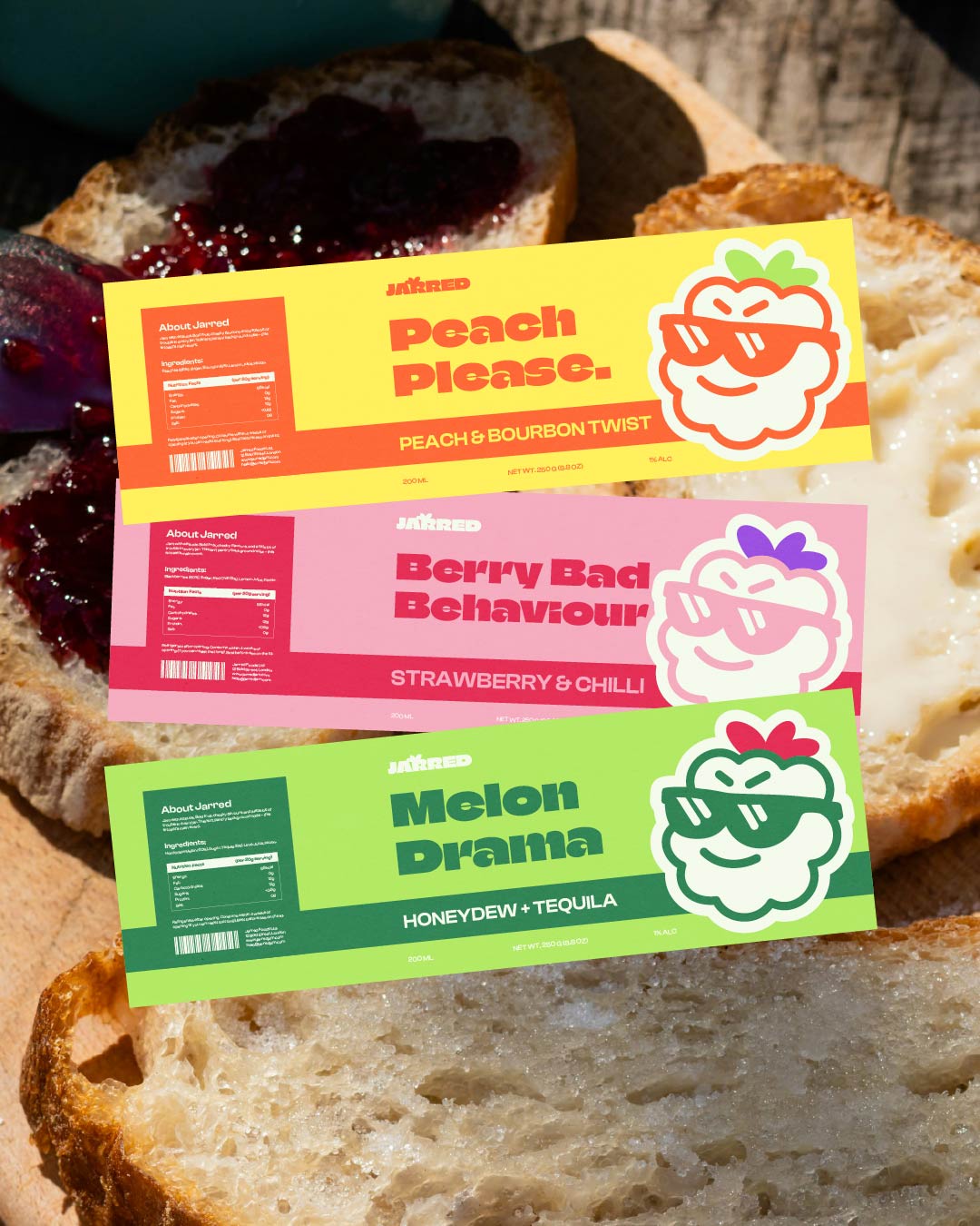 Jarred I Branding & Packaging design