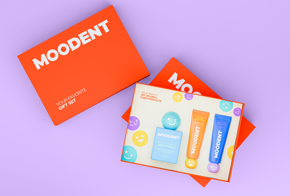 Packaging & branding for MOODENT