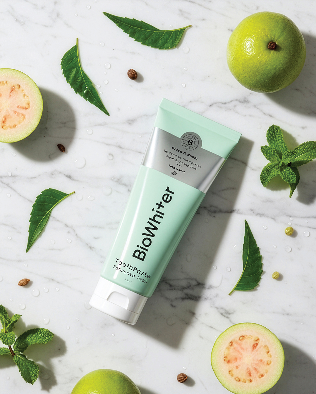 Biowhiter Toothpaste Branding