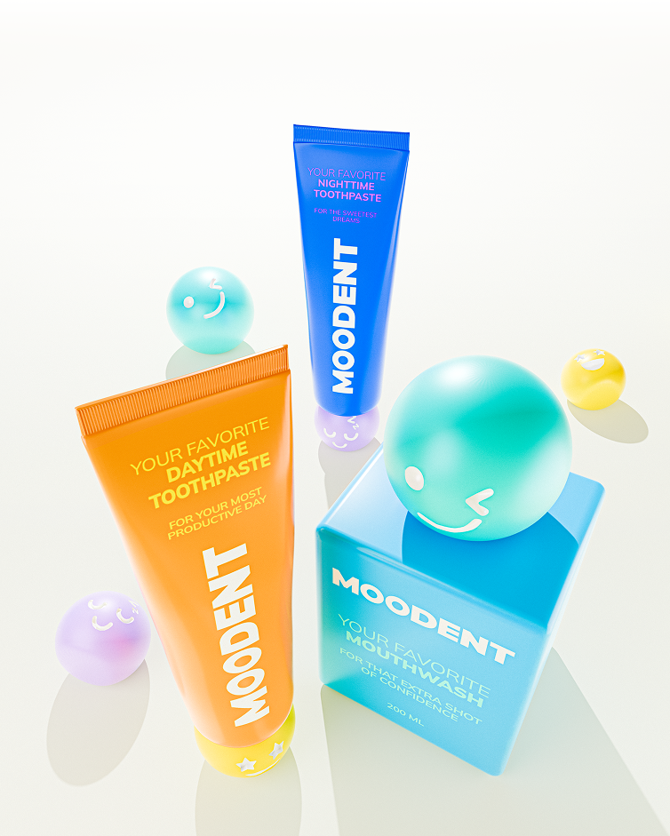 Packaging & branding for MOODENT