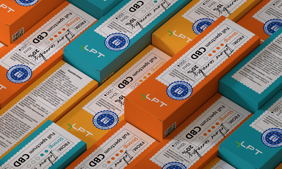 Packaging design for CBD oil