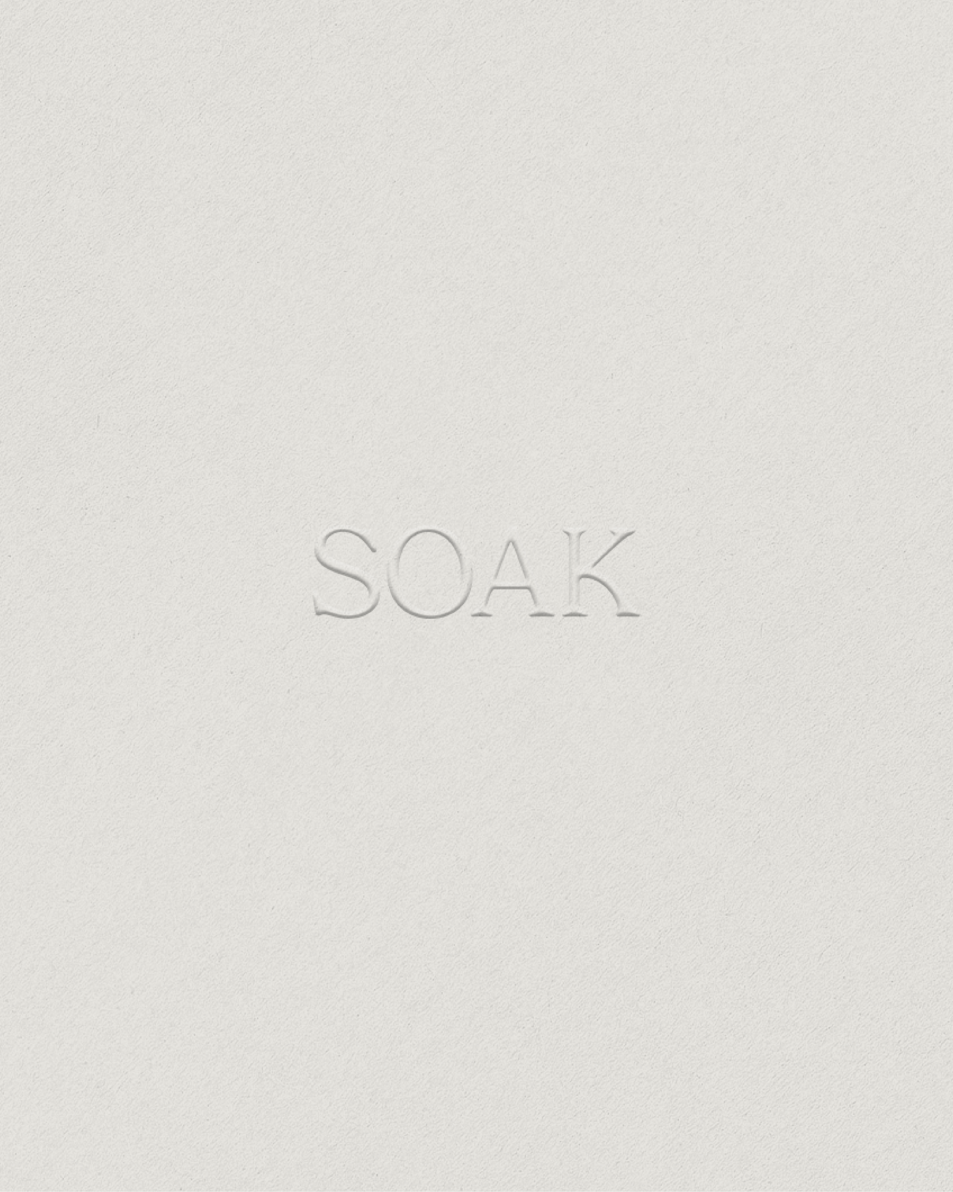 SOAK – Self-care brand