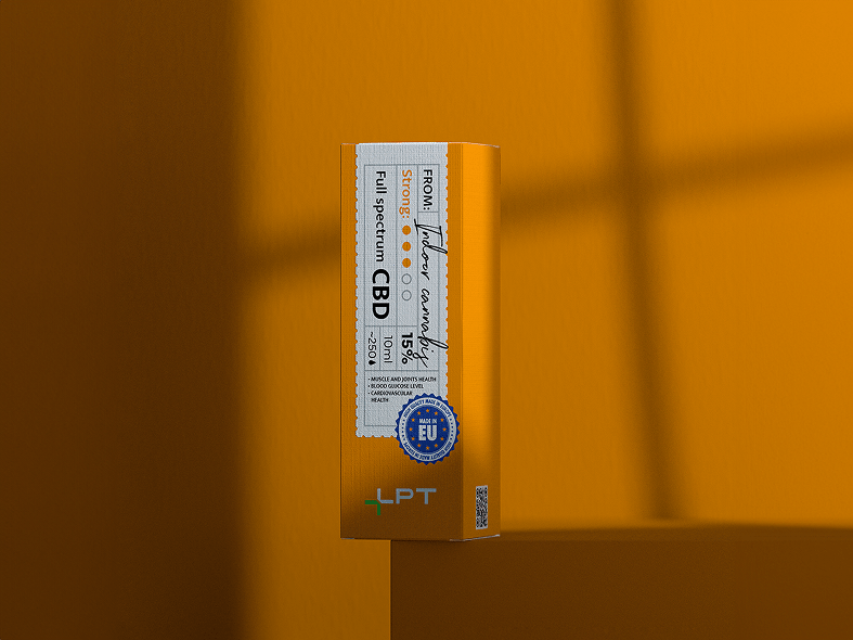 Packaging design for CBD oil