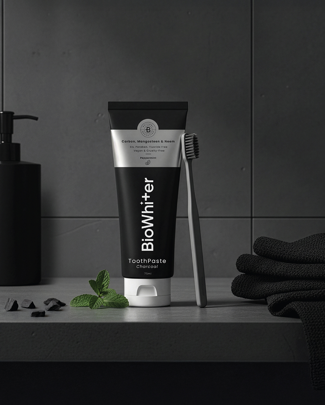 Biowhiter Toothpaste Branding