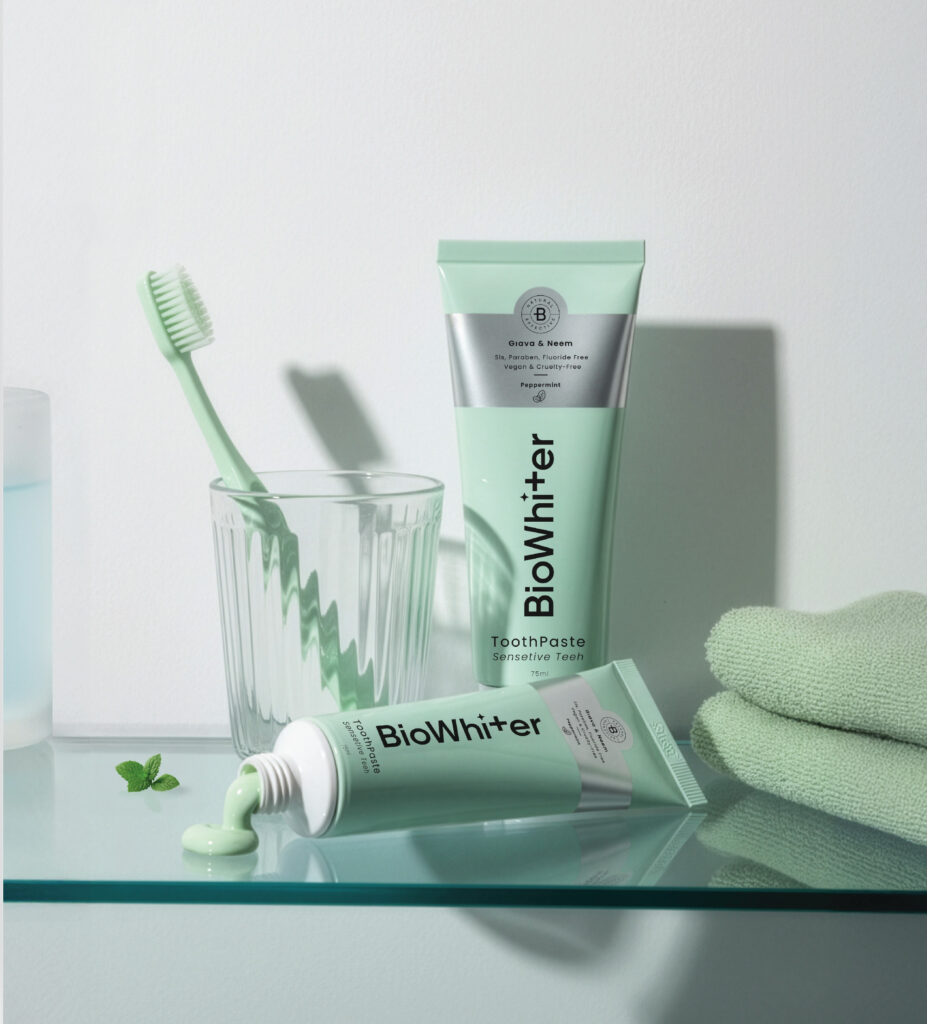 Biowhiter Toothpaste Branding