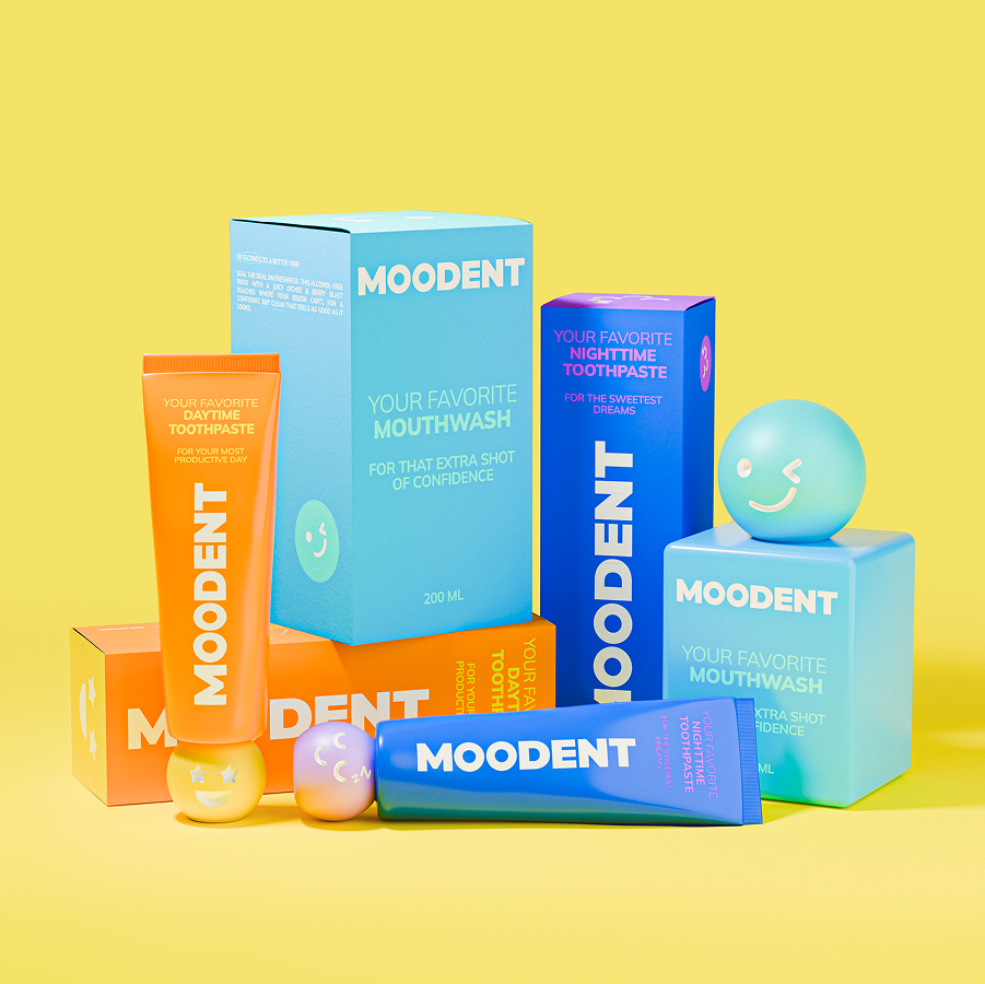 Packaging & branding for MOODENT