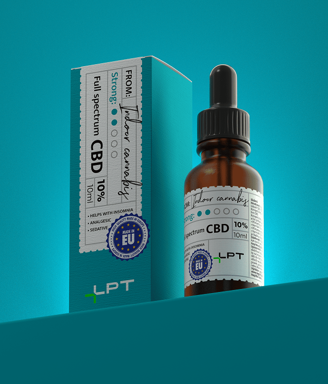 Packaging design for CBD oil
