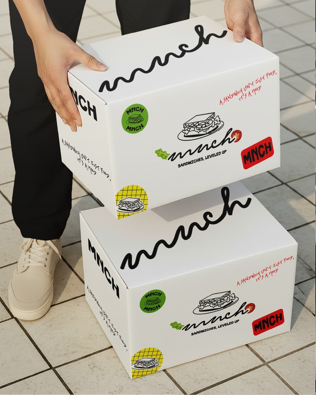 MNCH (Sandwich Branding)