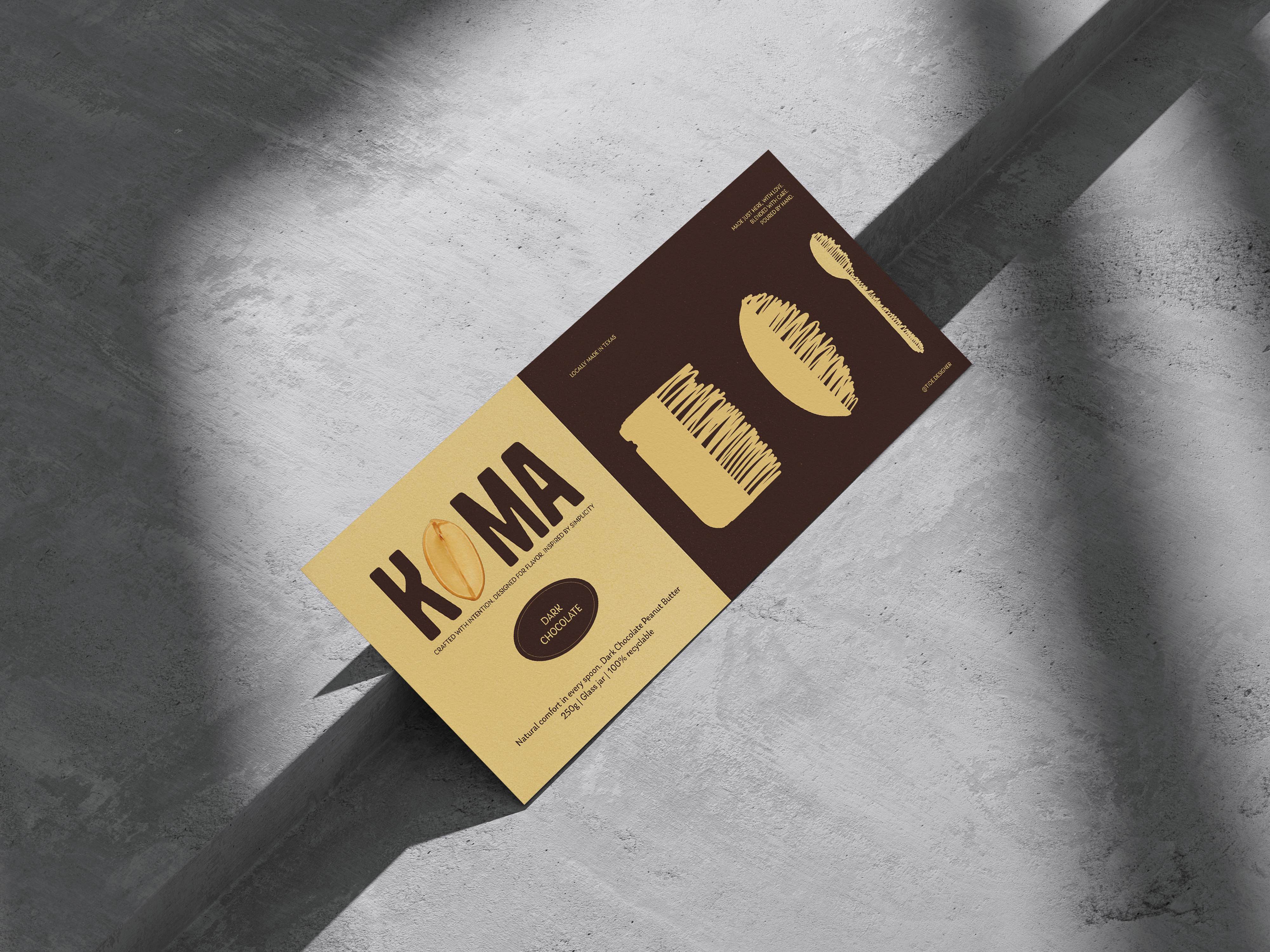 KOMA – PEANUT BUTTER