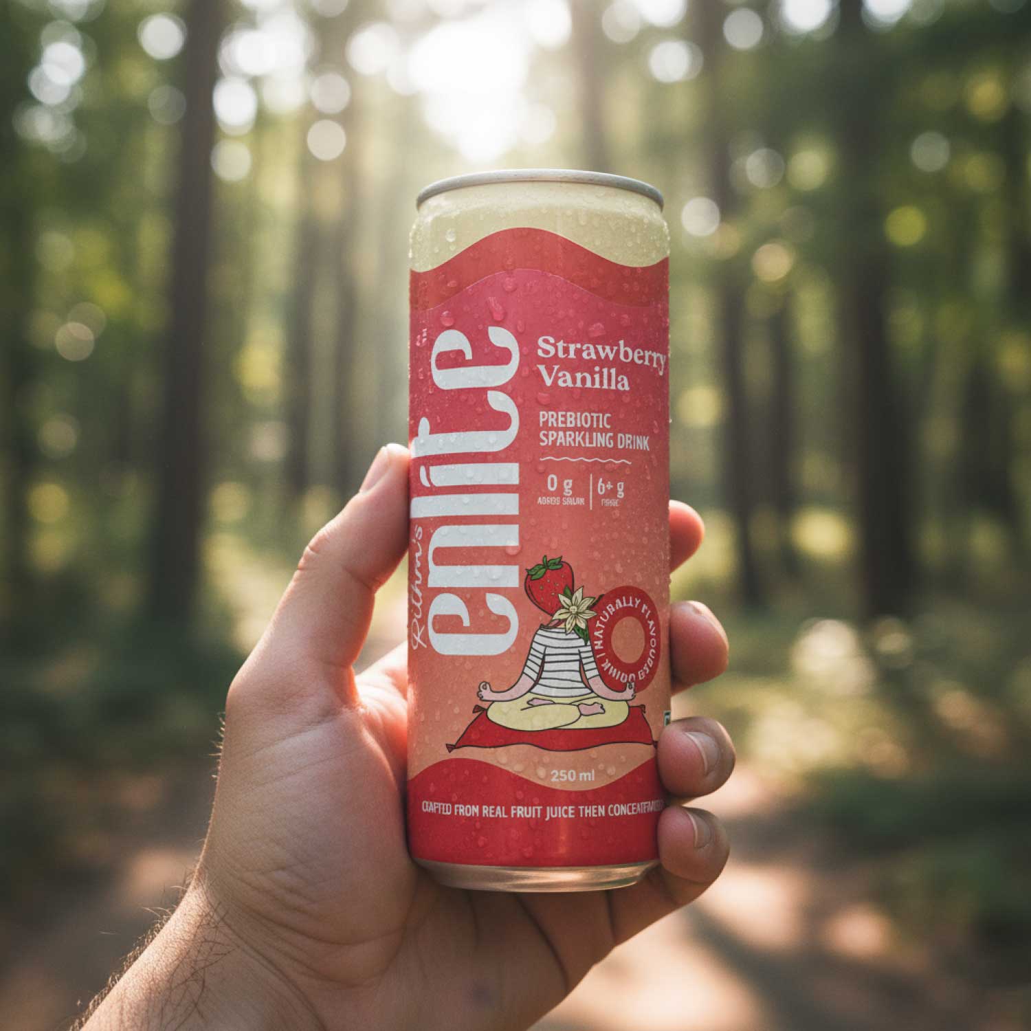 Enlite: Branding & Can Packaging Design