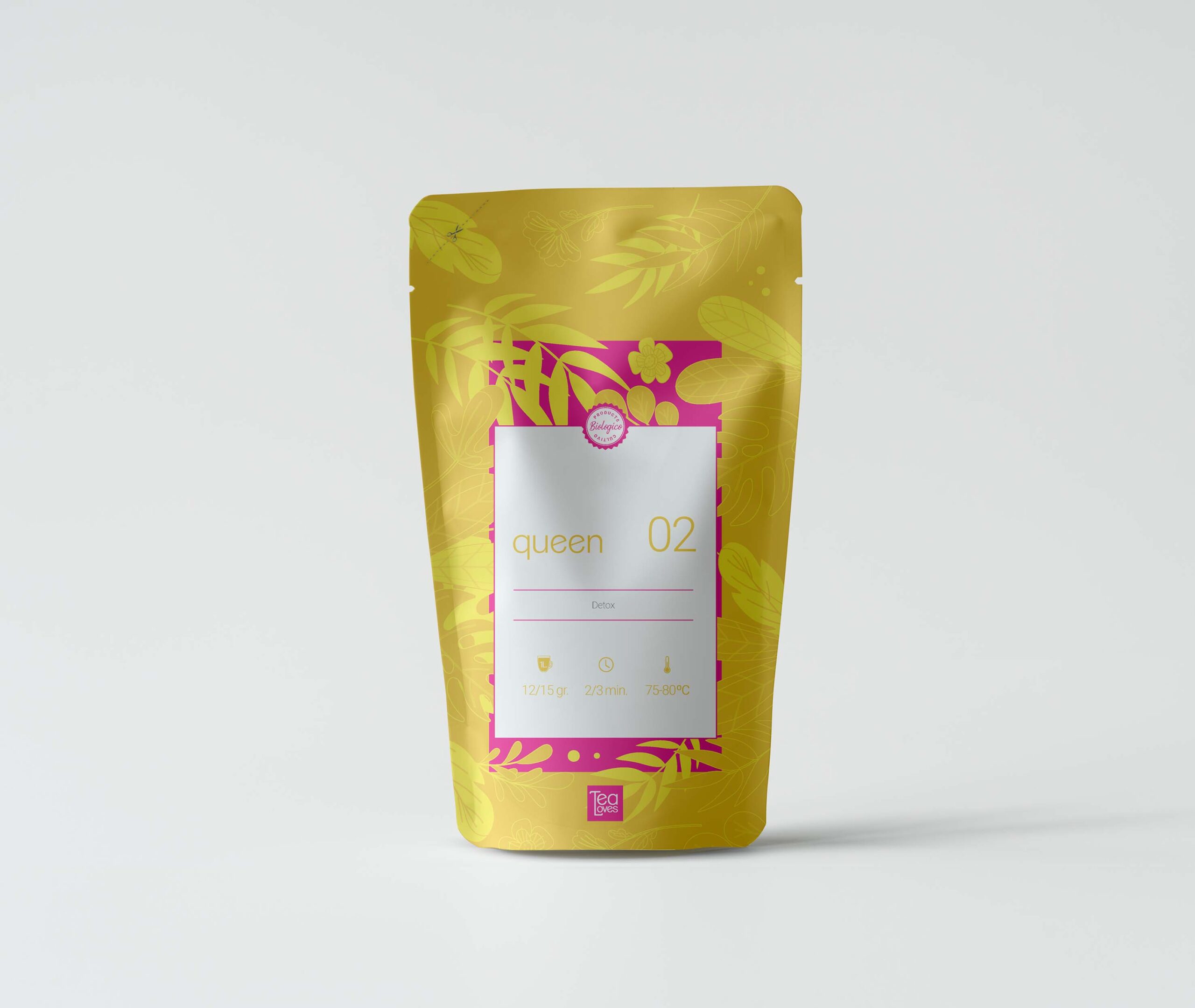 TEA LOVES packaging design