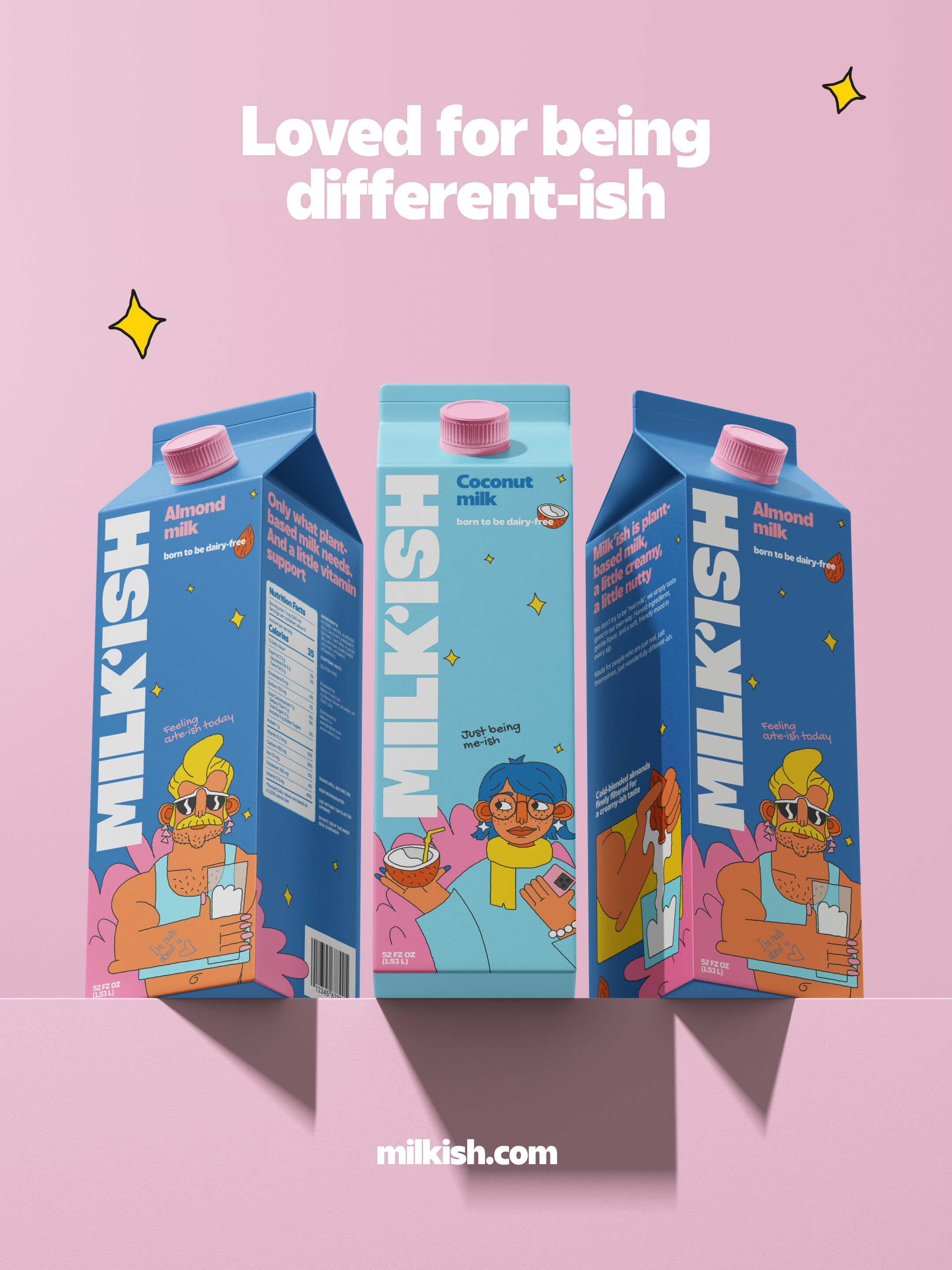 Plant-based milk brand MILK’ISH