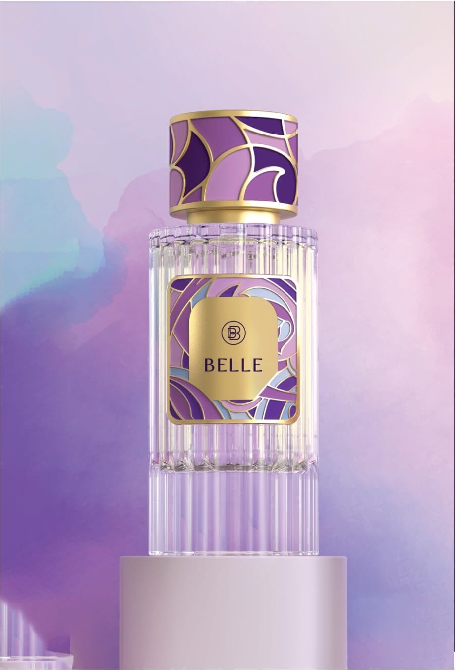 Belle Perfume bottle design