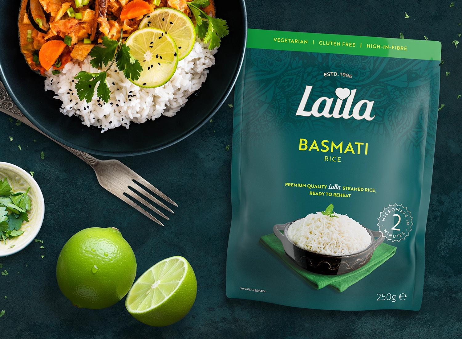 Laila® — scrubbing up rice!