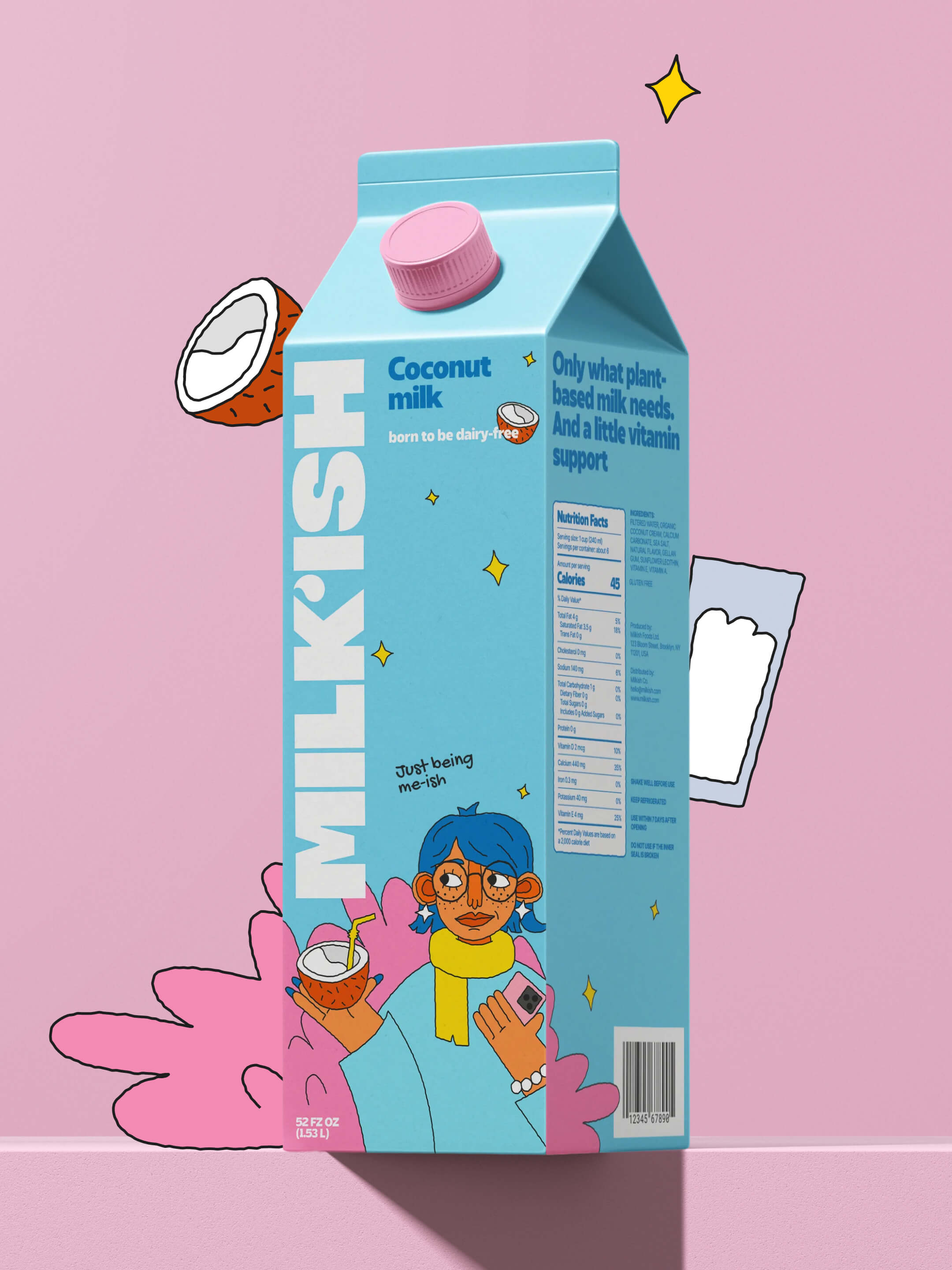 Plant-based milk brand MILK’ISH