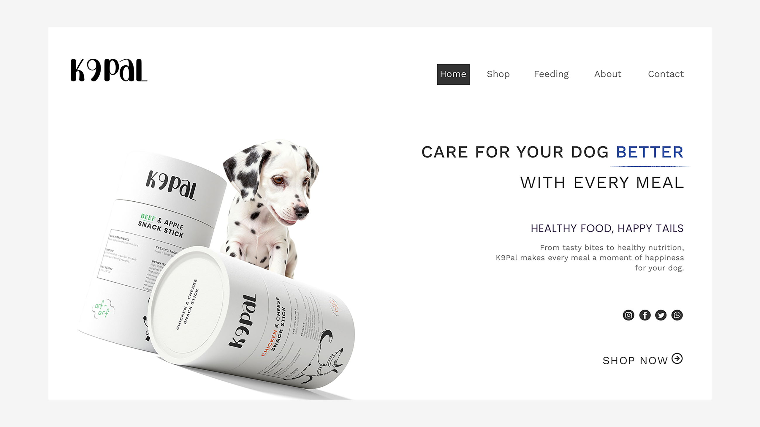 K9pal — Pet Food Branding & Packaging