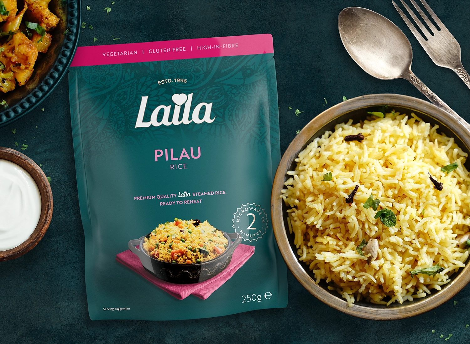 Laila® — scrubbing up rice!