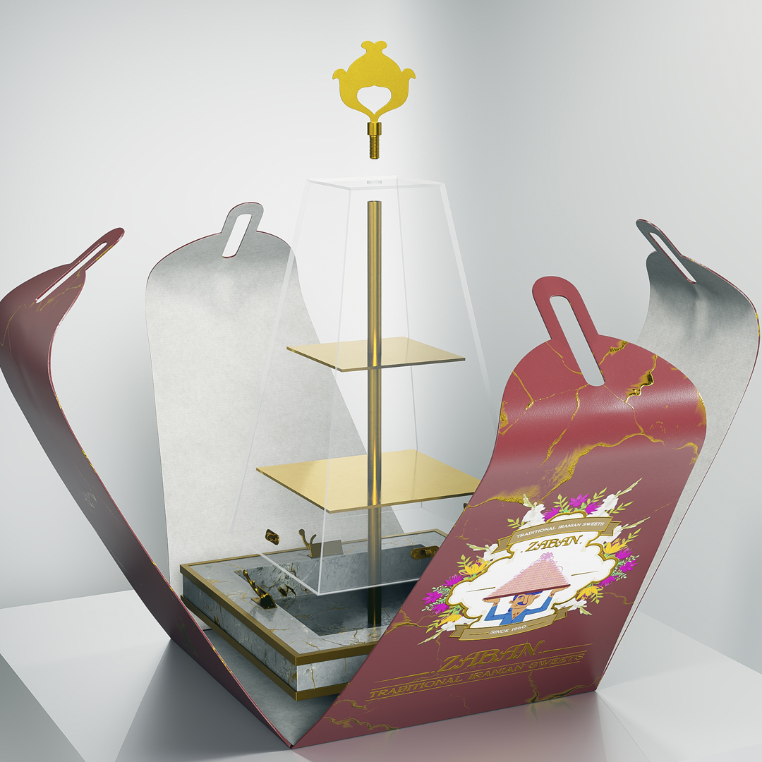ZABAN sweets box