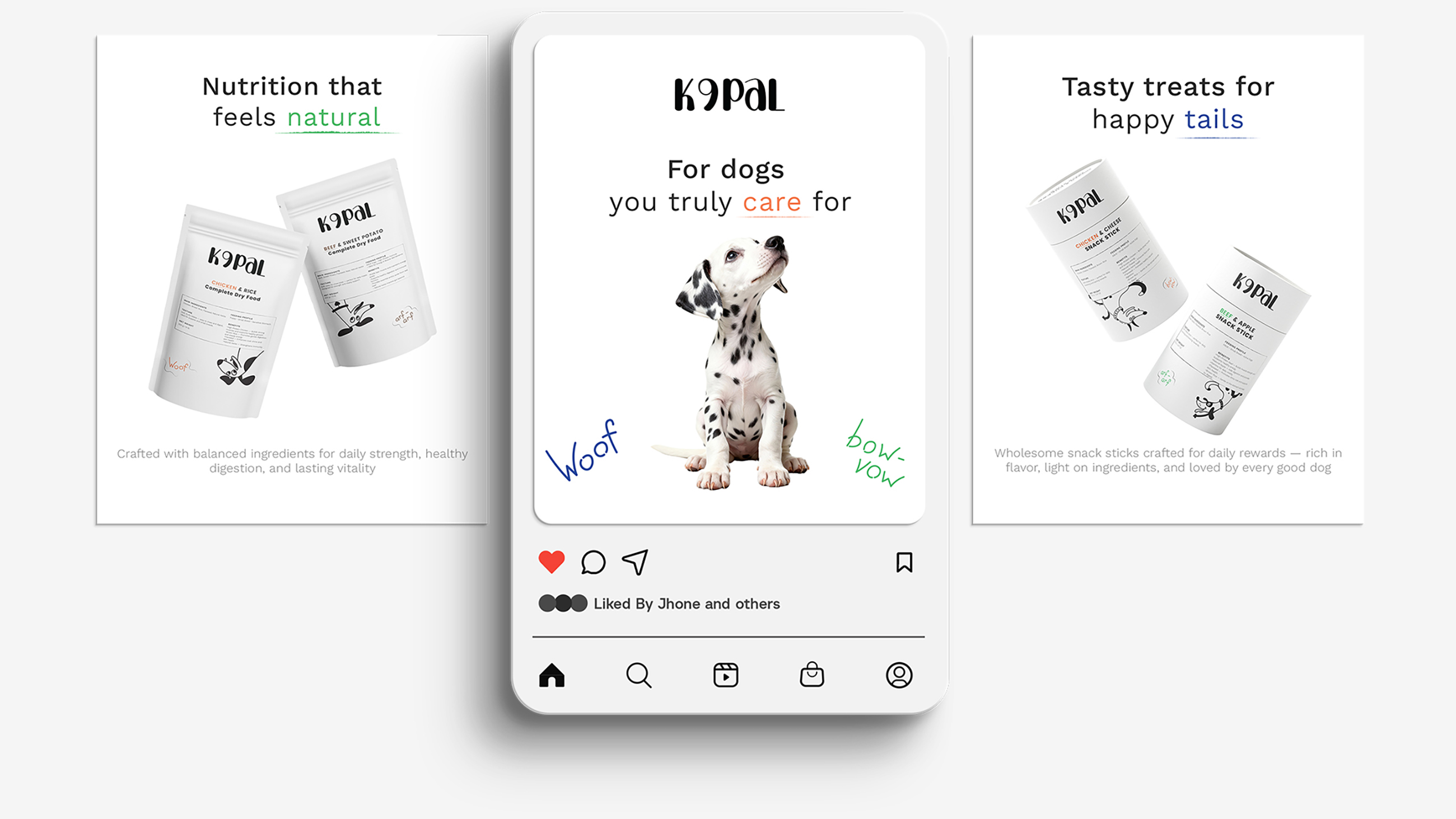 K9pal — Pet Food Branding & Packaging