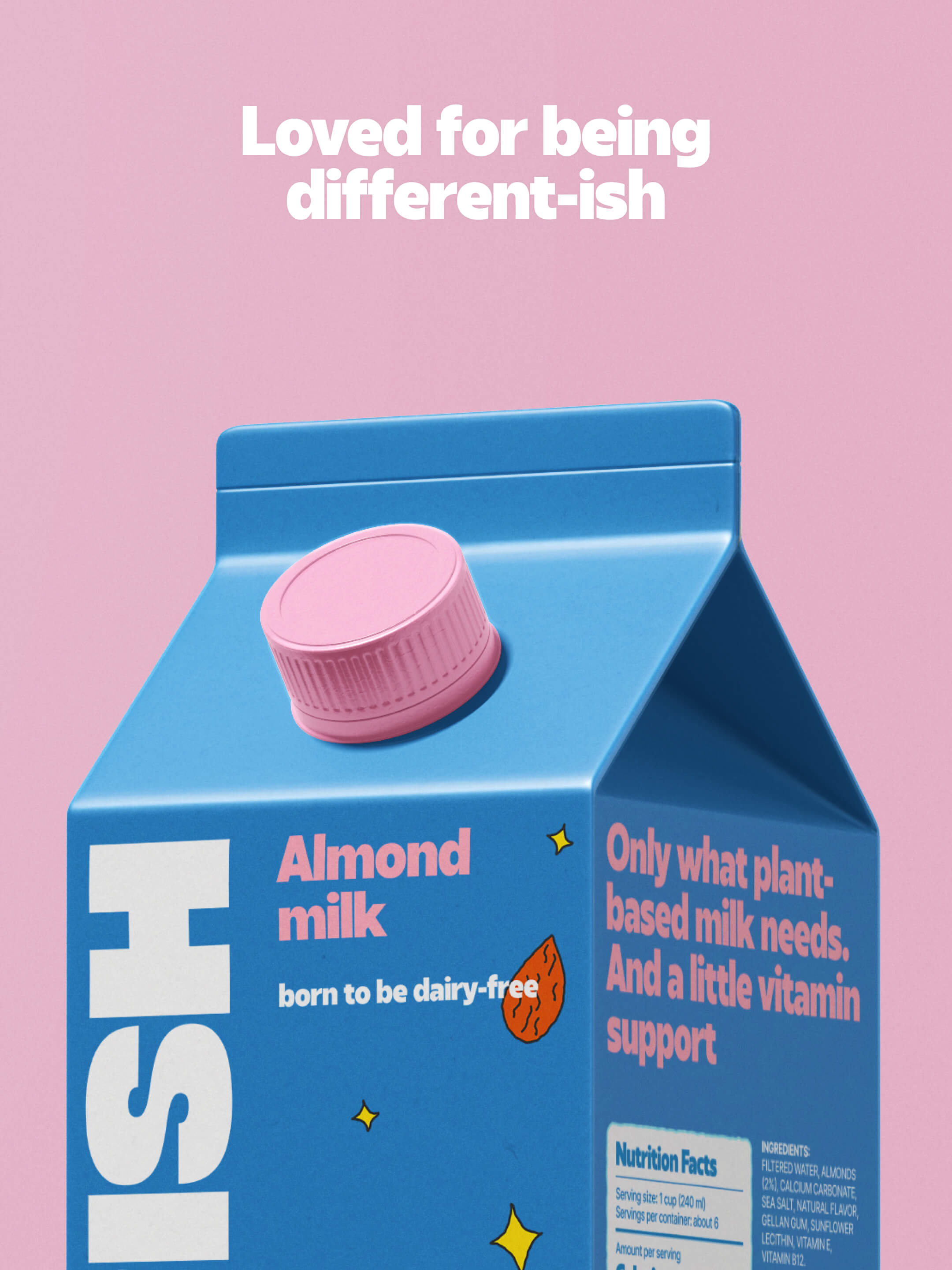 Plant-based milk brand MILK’ISH