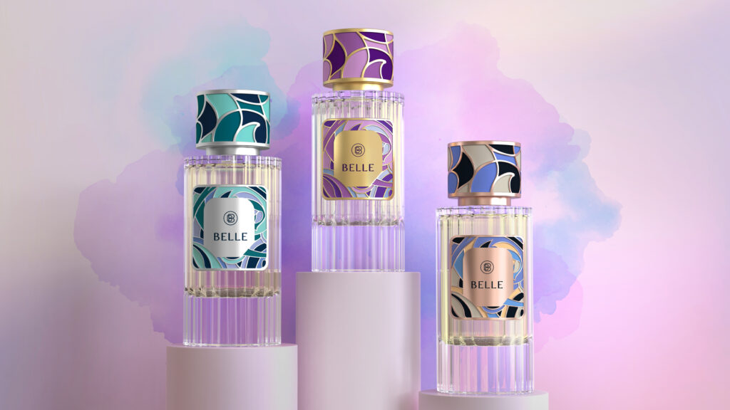 Belle Perfume bottle design