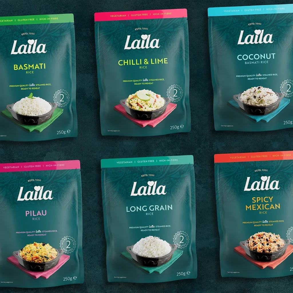 Laila® — scrubbing up rice!