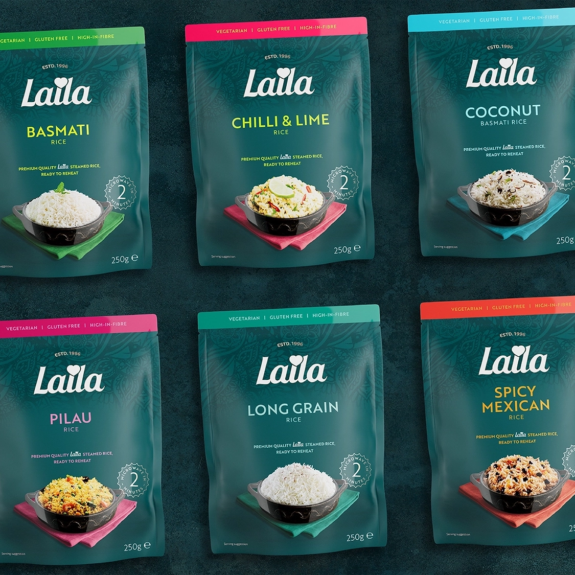 Laila® — scrubbing up rice!